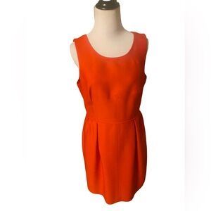 J Crew Sleeveless Red Dress — Size 8